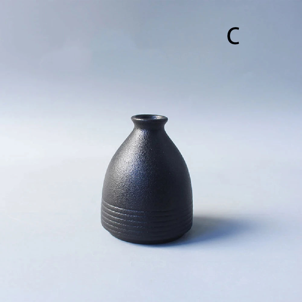Ceramic Small flower Vase Home Decoration Crafts Tabletop Ornament