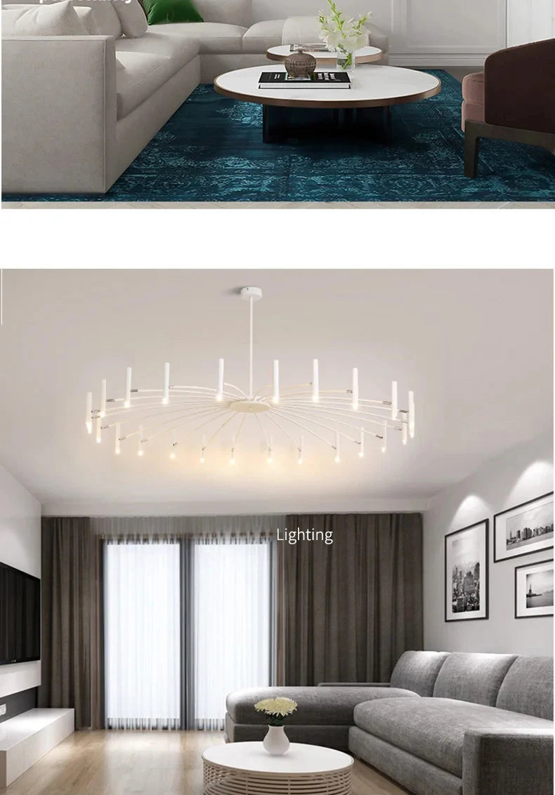 Minimalist Ceiling Chandelier G9 Light Fixtures 110V/220V Home Interior